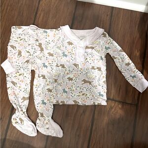 Baby Girl Magnetic Me - Best Fur-End two piece pajama set 9-12 month